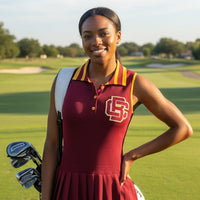 Bethune Cookman Burgundy and Gold Golf / Tennis Dress Winters Industries 