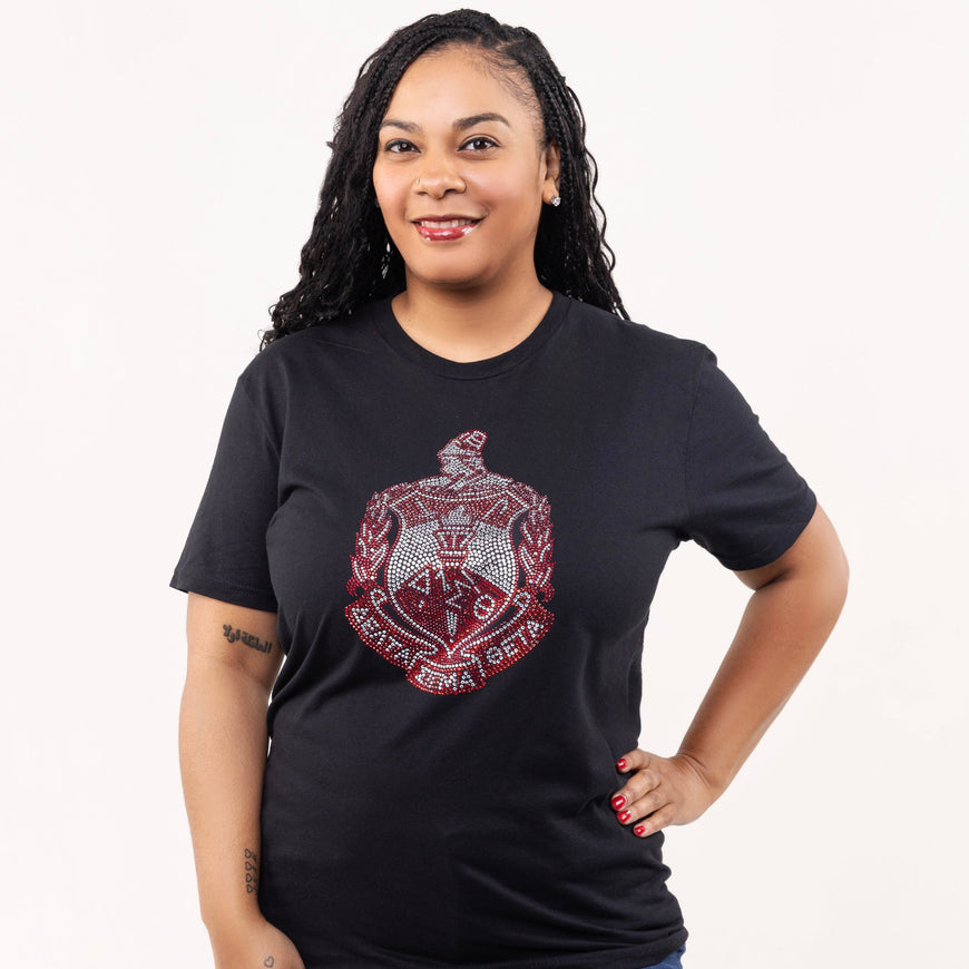 Delta Sigma Theta Bling Crest WintersIndustries by Fully Promoted Mesquite 