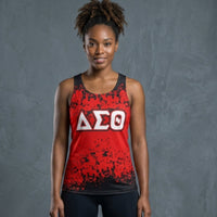 Delta Sigma Theta Dri-Fit Tank Top Shirts Winters Industries by Fully Promoted Mesquite 