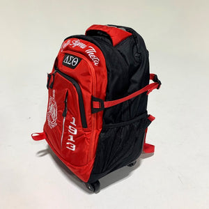 Delta Sigma Theta Embroidered Backpack/Trolley Bag