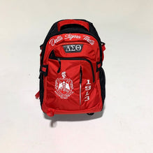 Delta Sigma Theta Embroidered Backpack/Trolley Bag