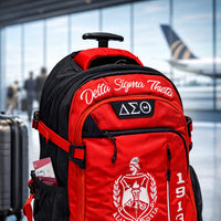 Delta Sigma Theta Embroidered Backpack/Trolley Bag Winters Industries by Fully Promoted Mesquite 