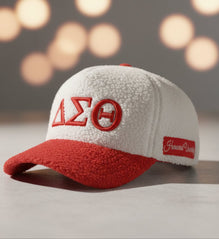 Delta Sigma Theta Embroidered Sherpa Cap