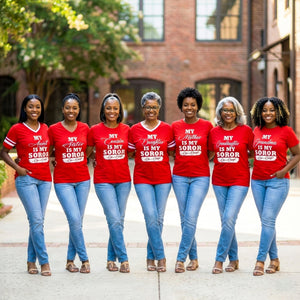 Delta Sigma Theta Family T-Shirt Shirts Winters Industries by Fully Promoted Mesquite 