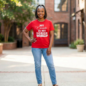 Delta Sigma Theta Family T-Shirt Shirts Winters Industries by Fully Promoted Mesquite S Cousin T-Shirt 