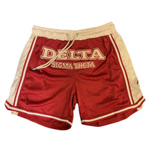 Delta Sigma Theta Embroidered Basketball Shorts