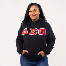Delta Sigma Theta Letters Hoodie