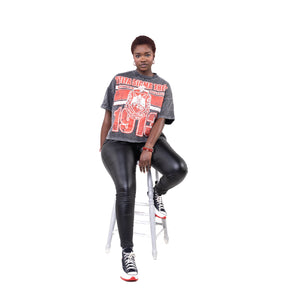Delta Sigma Theta Oversized Acid Wash Box Tee Winters Industries 