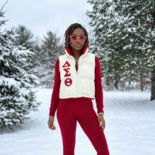 Delta Sigma Theta Reversible Puffer Vest