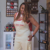 Delta Sigma Theta Romper Cream Shirts Winters Industries by Fully Promoted Mesquite 