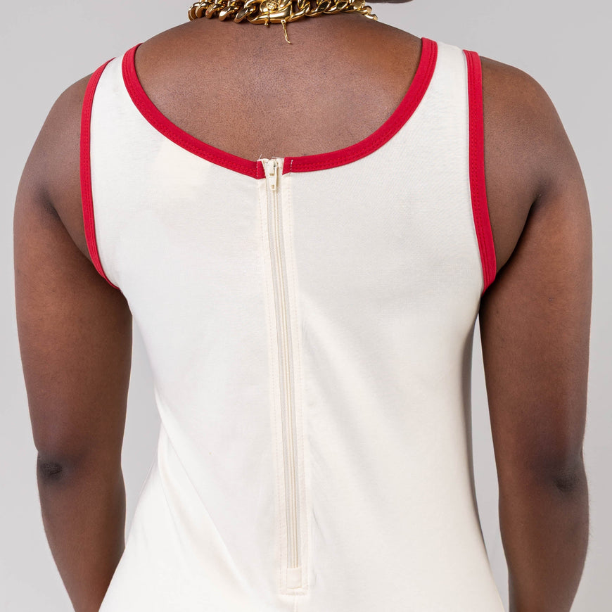 Delta Sigma Theta Romper Cream Shirts Winters Industries by Fully Promoted Mesquite 