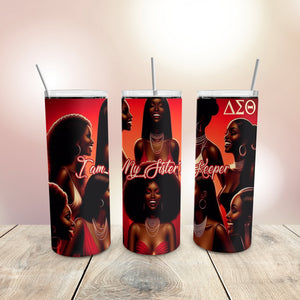 Delta Sigma Theta Sister's Keeper Tumbler
