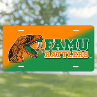Florida A&M University HBCU Car Tag