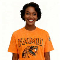 Florida A&M University HBCU Embroidered and Distressed Twill Tee Winters Industries 