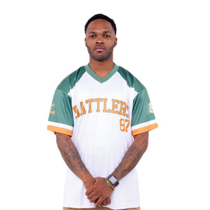 Florida A&M University HBCU White Sublimated Baseball Jersey