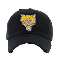 Fort Valley State University (FVSU) HBCU Distressed Cap Winters Industries Black 