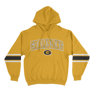 Grambling  HBCU Gold Embroidered hoodie