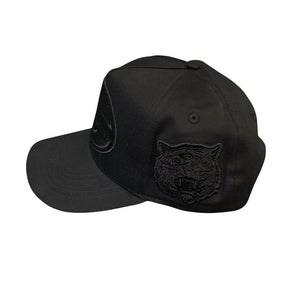 Grambling State University (GSU) HBCU 3D Embroidered Black on Black Cap Winters Industries 