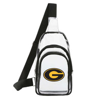 Grambling State University HBCU Clear Stadium Bag with Black Trim