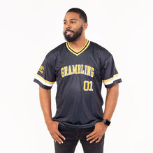 Grambling State University HBCU Embroidered Baseball Jersey