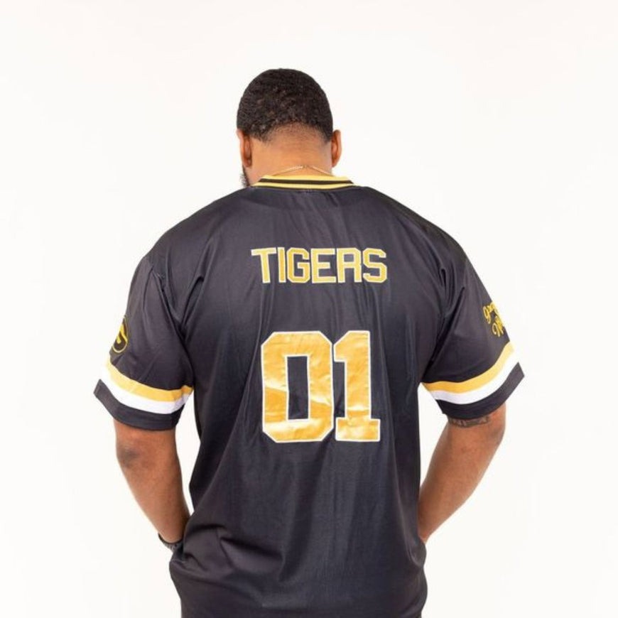 Grambling State University HBCU Embroidered Baseball Jersey
