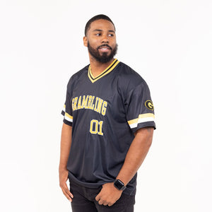 Grambling State University HBCU Embroidered Baseball Jersey