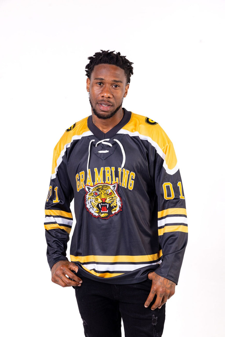 Grambling State University HBCU School Spirit Hockey Jersey