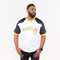 Grambling State University HBCU White Sublimated Baseball Jersey