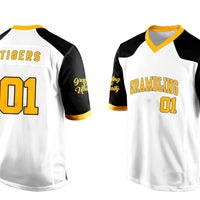 Grambling State University HBCU White Sublimated Baseball Jersey