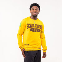 Iota Phi Theta "SCHOLARSHIP" Chenille Sweater Gold Winters Industries by Fully Promoted Mesquite 