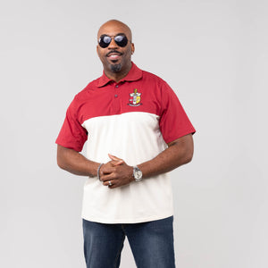 Kappa Alpha Psi 2 Tone Embroidered Polo Winters Industries 