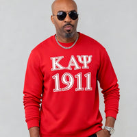 Kappa Alpha Psi Letters 1911 Tee/Sweatshirt Winters Industries by Fully Promoted Mesquite S Sweatshirt 