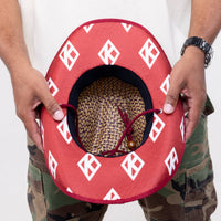 Kappa Alpha Psi Straw Cowboy Hat with Strap Winters Industries 