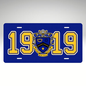 Kappa Kappa Psi Car Tag Winters Industries 