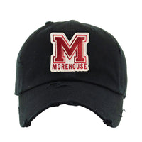 Morehouse College (MC) HBCU Distressed Cap Winters Industries Black 
