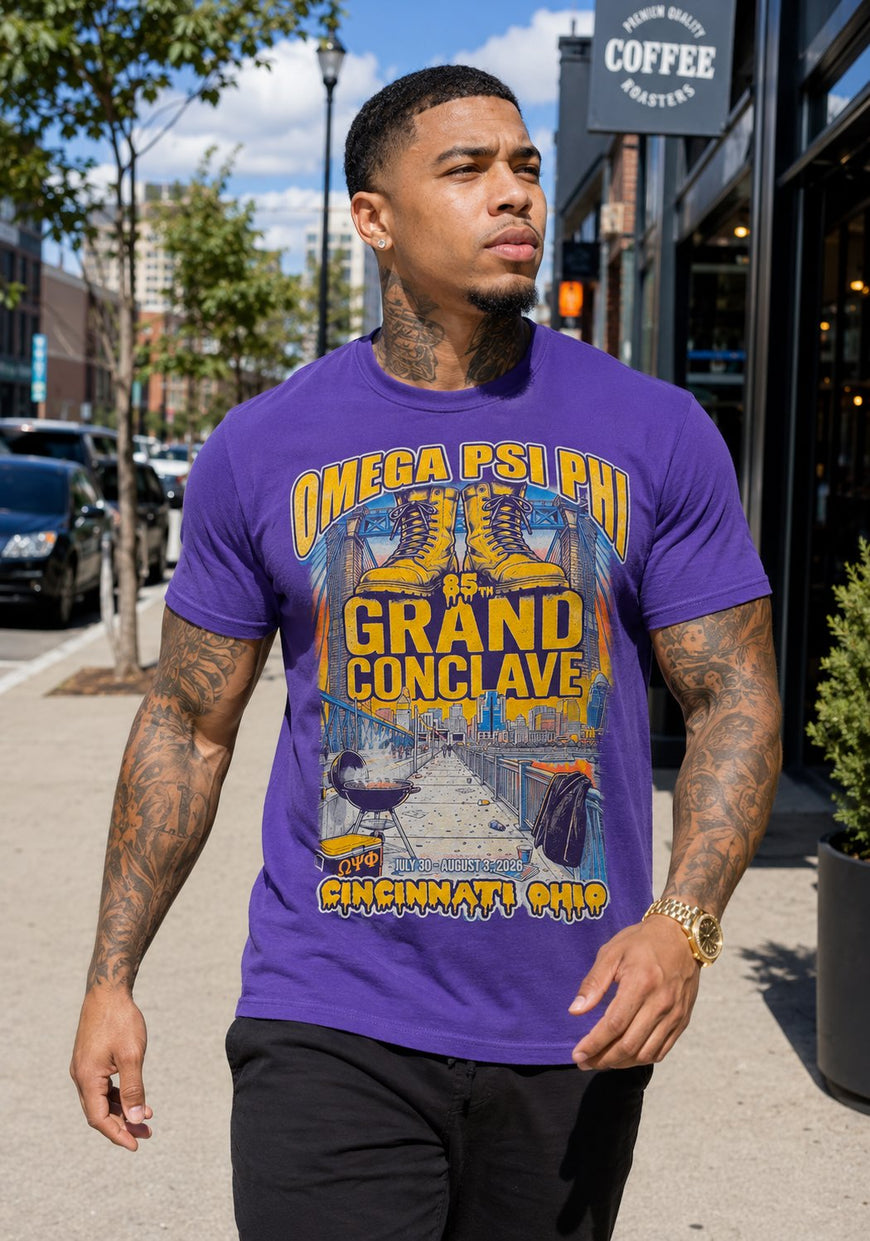 Omega Psi Phi 85th Grand Conclave Tshirt Winters Industries 