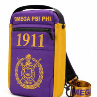 Omega Psi Phi Compact Shoulder/Crossbody Bag Winters Industries 