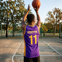 Omega Psi Phi Embroidered Basketball Jersey Purple Winters Industries 