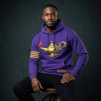 Omega Psi Phi Embroidered Lamp Hoodie Winters Industries 