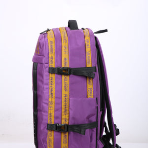 Omega Psi Phi Embroidered Purple and Gold Backpack Winters Industries 