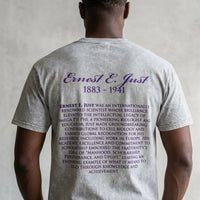 Omega Psi Phi Ernest Just Professor Acid Wash Tee Gray Winters Industries 