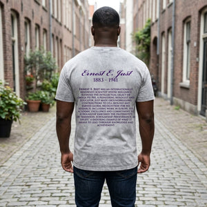 Omega Psi Phi Ernest Just Professor Acid Wash Tee Gray Winters Industries 