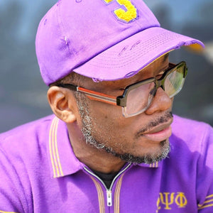 Omega Psi Phi knitted polo