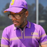 Omega Psi Phi knitted polo