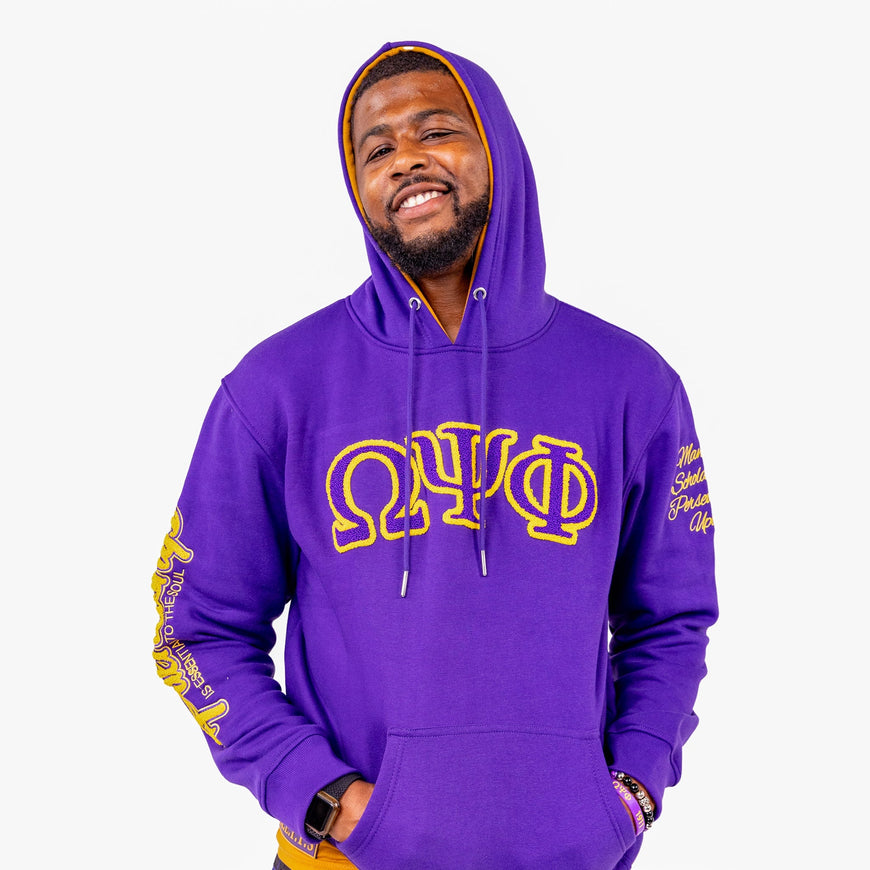 Omega Psi Phi Purple Friendship Hoodie