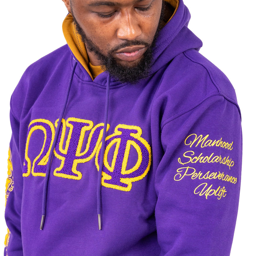 Omega Psi Phi Purple Friendship Hoodie