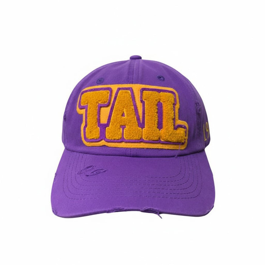 Omega Psi Phi 'TAIL' Chenille Cap Winters Industries by Fully Promoted Mesquite 