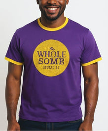 Omega Psi Phi Wholesome Bruh Brush Embroidery Tee
