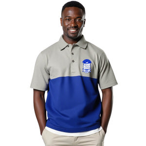Phi Beta Sigma 2 Tone Embroidered Polo Winters Industries 