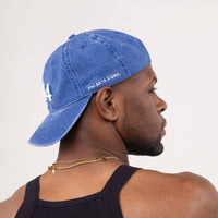 Phi Beta Sigma Acid Washed Vintage Denim 3D Embroidered Cap Winters Industries by Fully Promoted Mesquite 